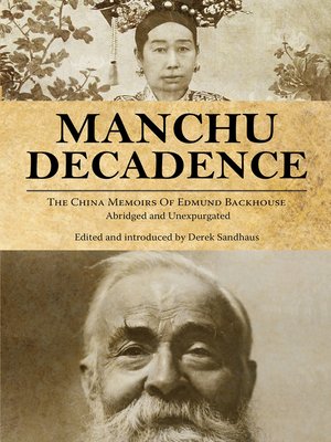 cover image of Manchu Decadence